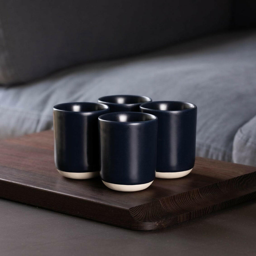 Elegant cappuccino served in a stylish ceramic cup showcasing refined coffee presentation