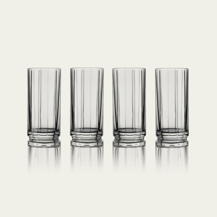 Elegant highball glasses designed for stylish entertaining and premium beverage presentation