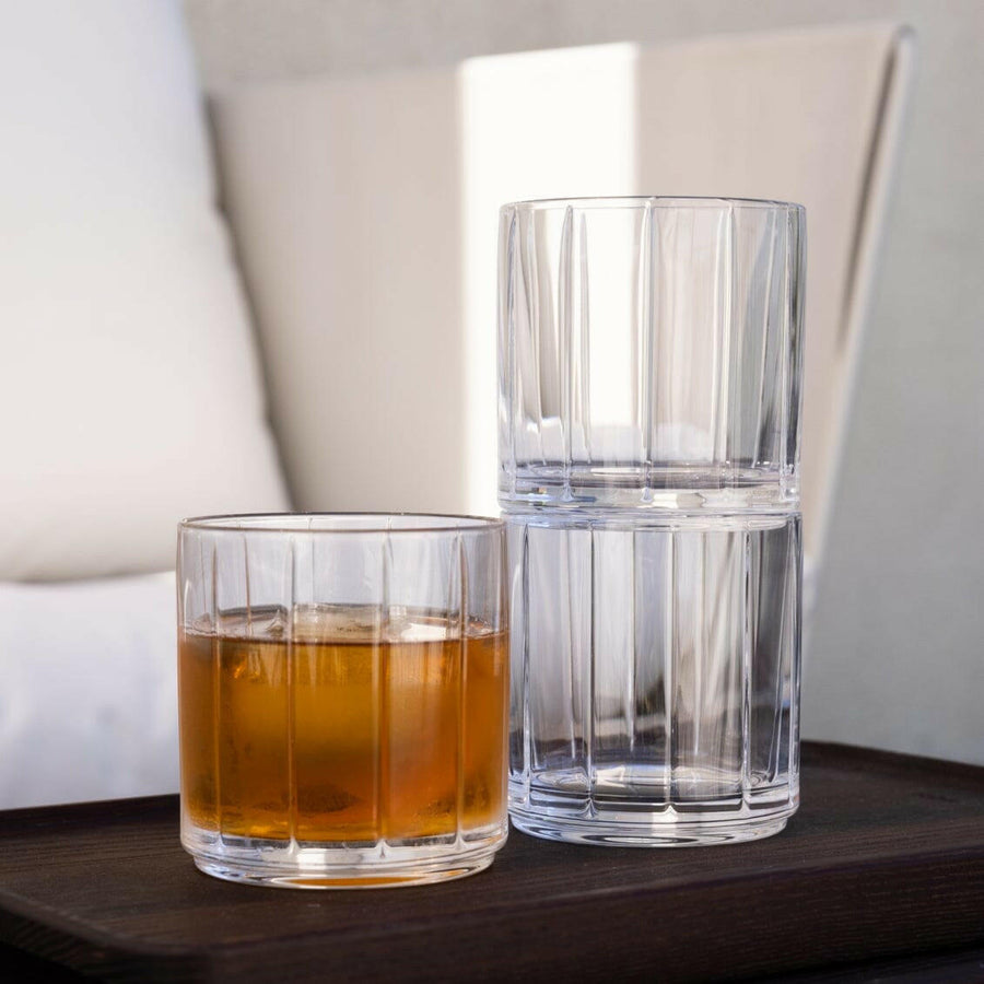 Premium quality rocks glasses perfect for elegant whiskey and cocktail servings