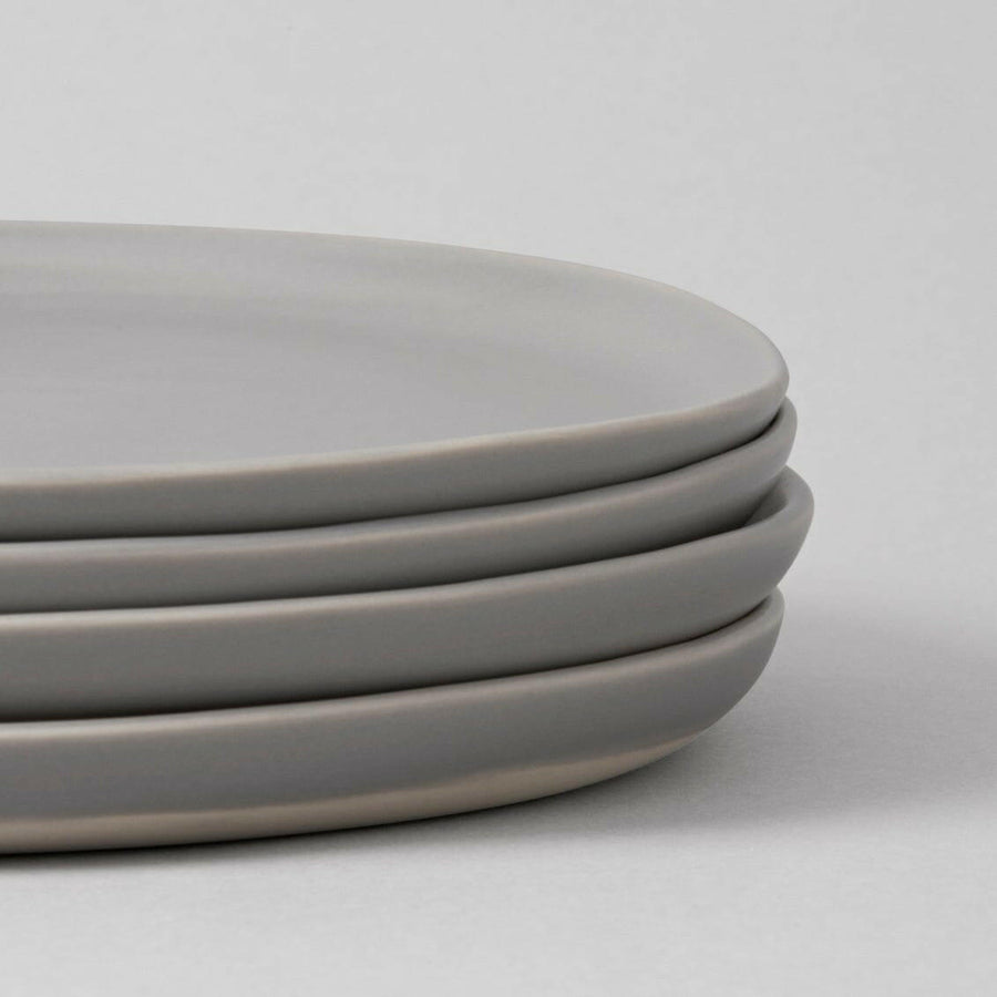 Elegant dessert plates displayed on a fine dining table, perfect for sophisticated event settings and upscale celebrations.