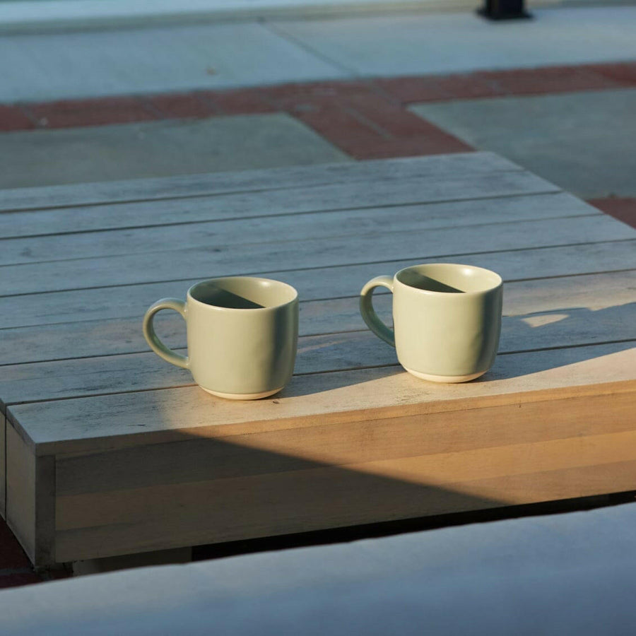 Vibrant Mugs by Vesselio showcasing colorful and elegant drinkware perfect for any occasion