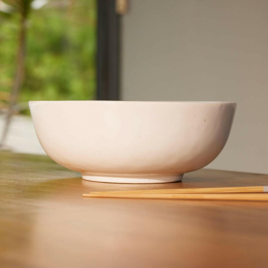 Deluxe ramen bowl with rich broth and fresh ingredients, perfect for gourmet Asian cuisine lovers.
